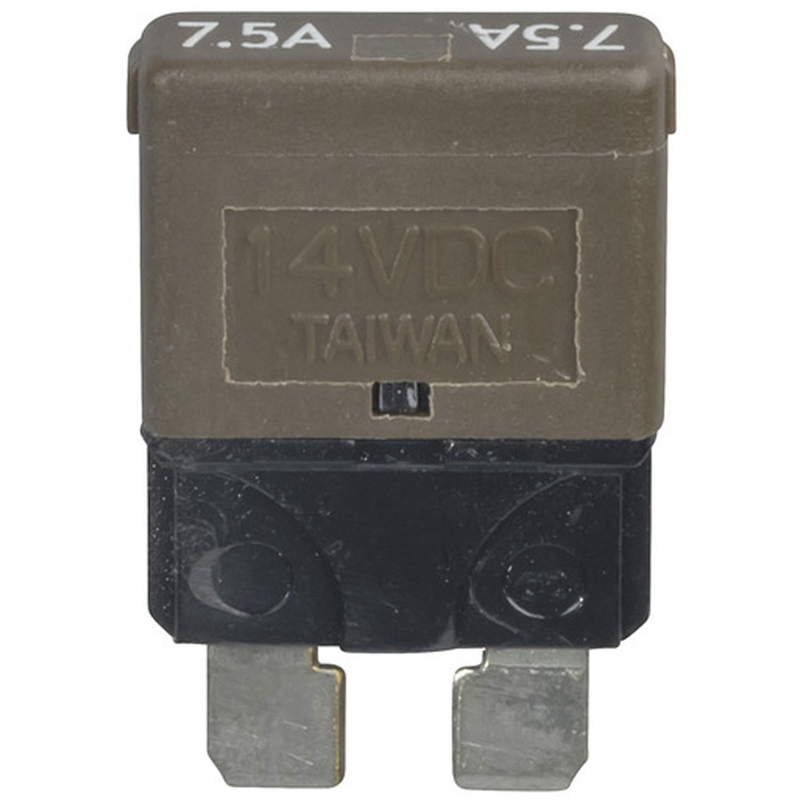 Standard Blade Circuit Breaker 7.5A - Auto Reset 