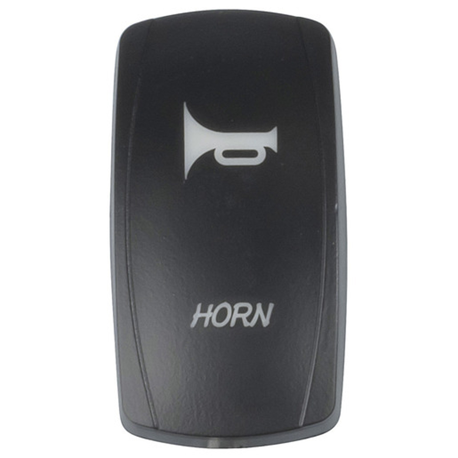 Laser Etched "Horn" Cover for Illuminated Rocker Switch 