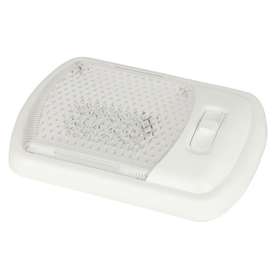 12 White LED Roof Mount Interior Lamp 