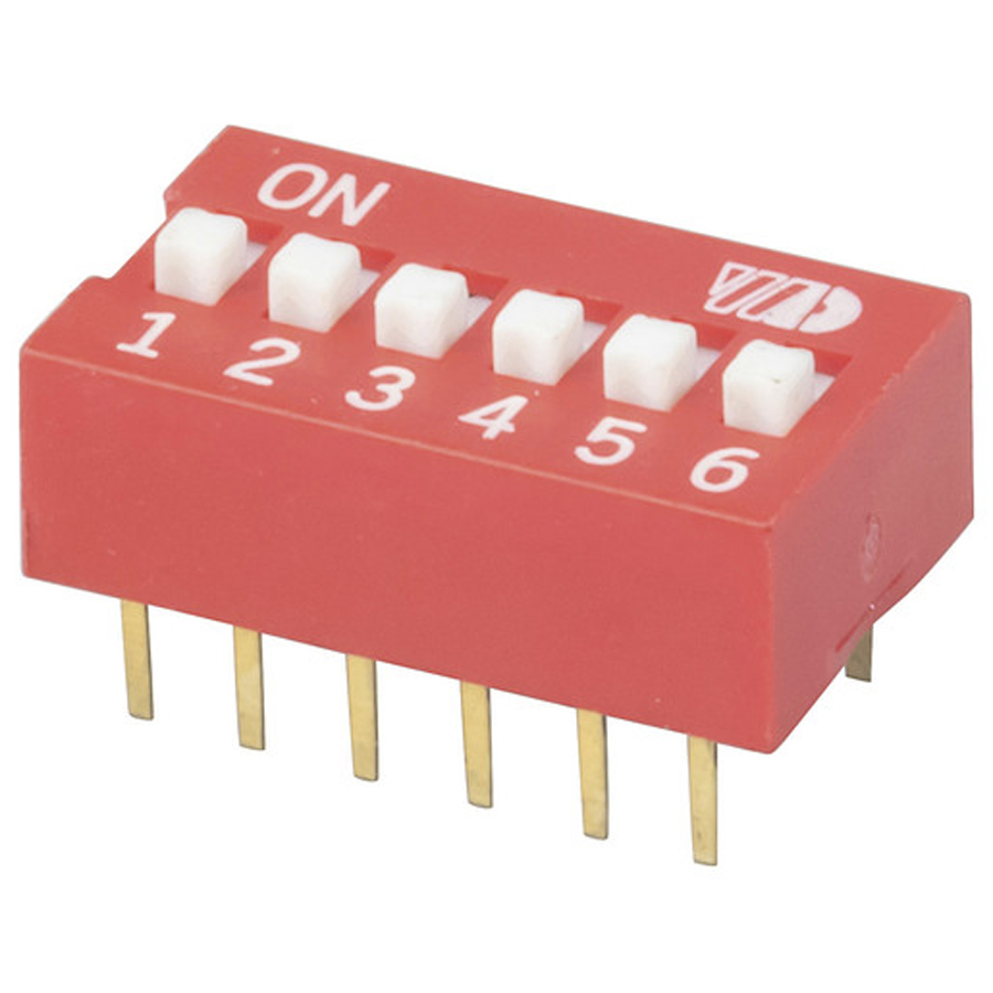6-Way DIL Switch 