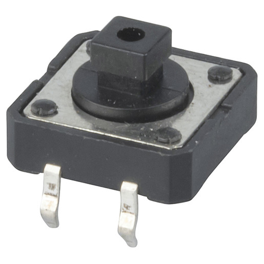 SPST PCB Mount Tactile Switch Square 