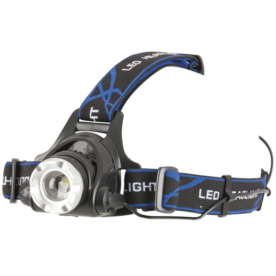 Rechargeable Head torch with adjustable beam 
