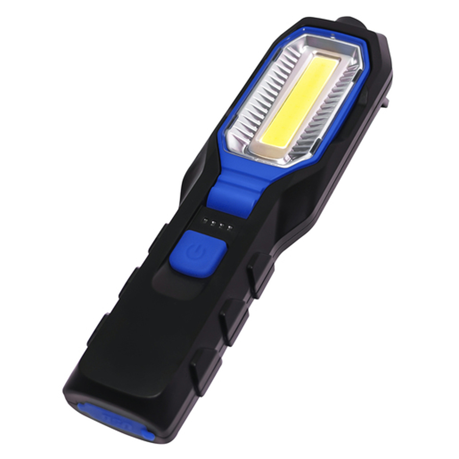 240 Lumen Rechargable and Adjustable COB Worklight with Magnet + Hook and USB Output 