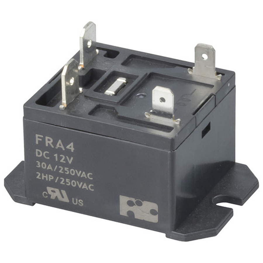 Heavy Duty Chassis Mount Relays - 30A 
