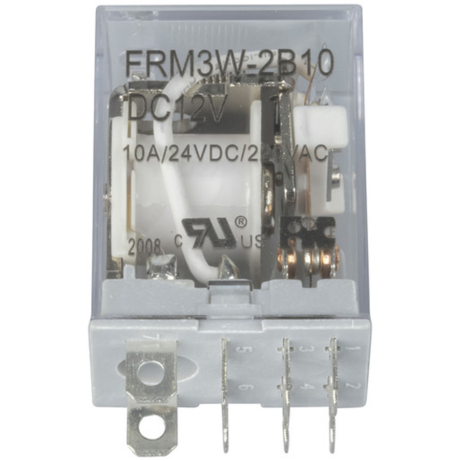 12V DPDT Power Relay - 10A 240VAC24VDC Contacts 