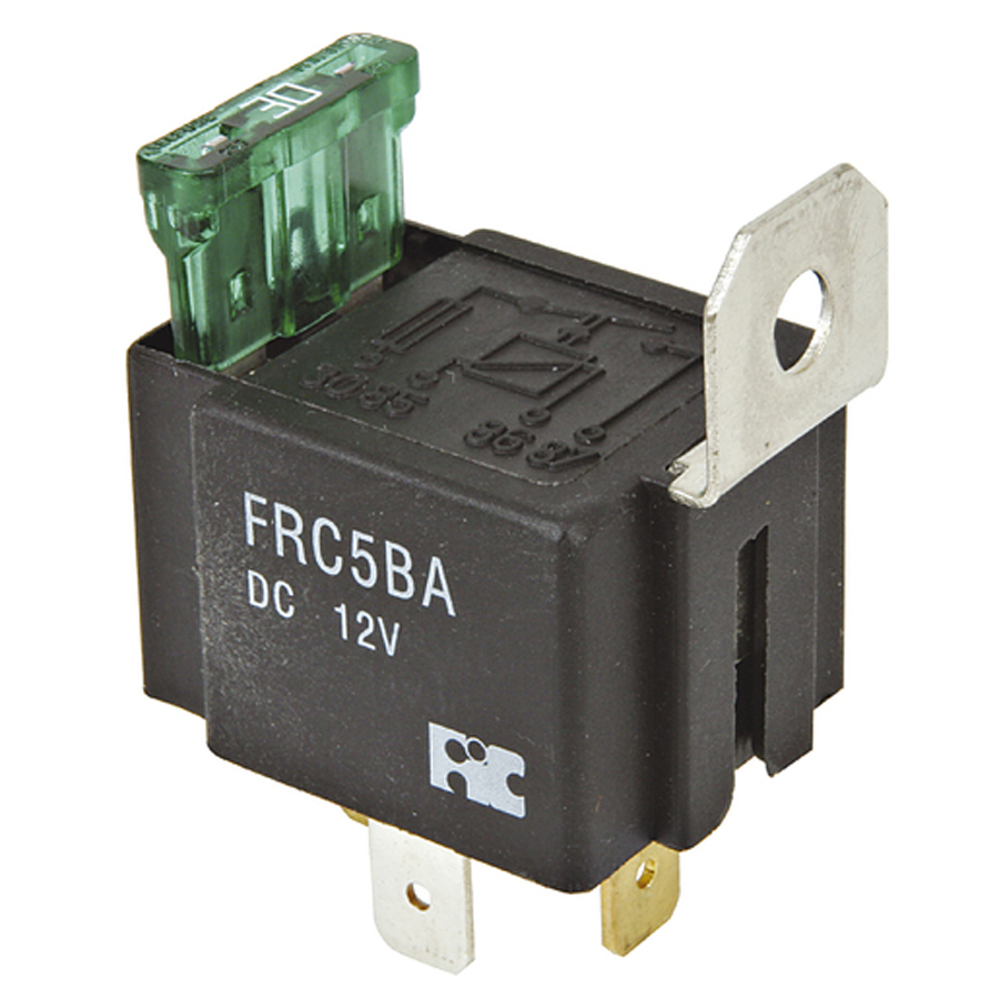 Automotive Fused Relay - SPST 30A 