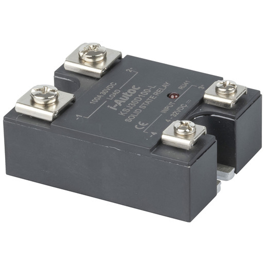 Solid State Relay 4-32VDC Input, 30VDC 100A Switching 