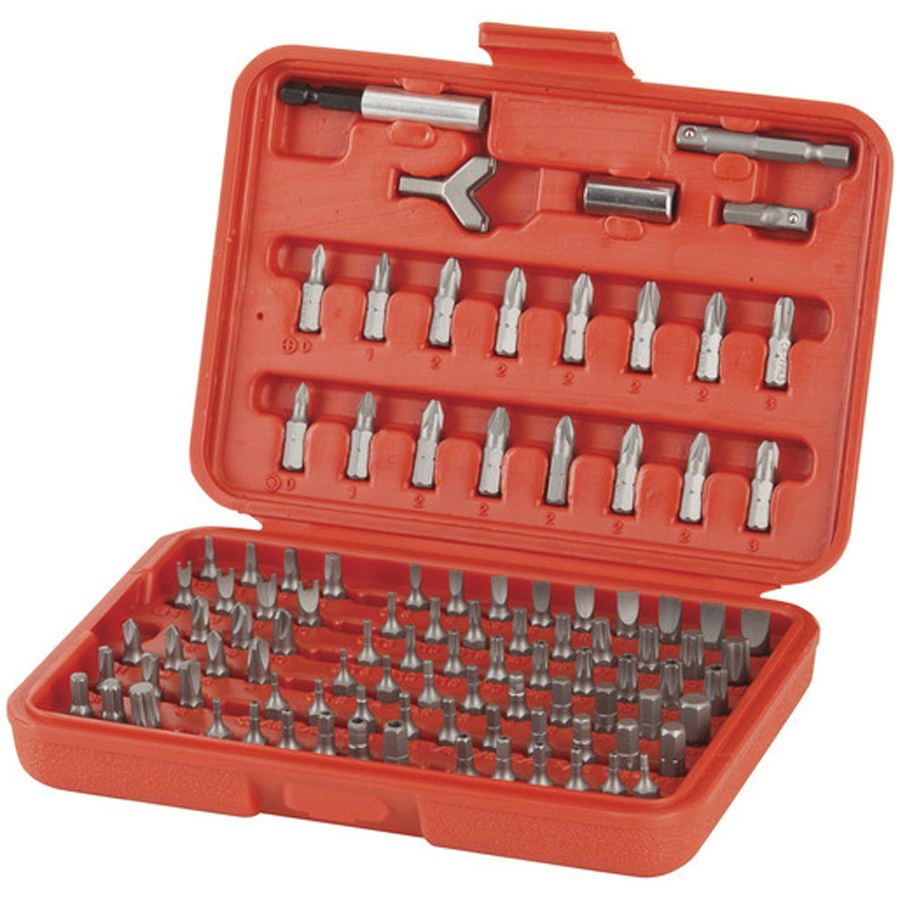 100Pc S2 Steel Driver Bit Set 