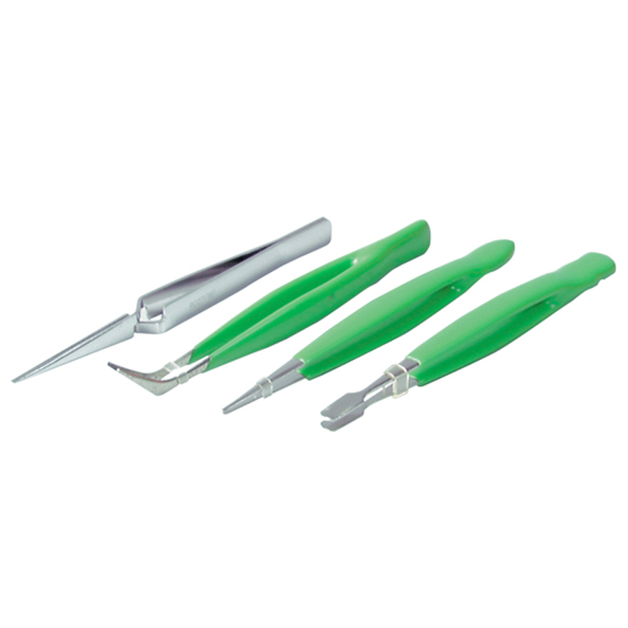Stainless Steel Tweezer Set 