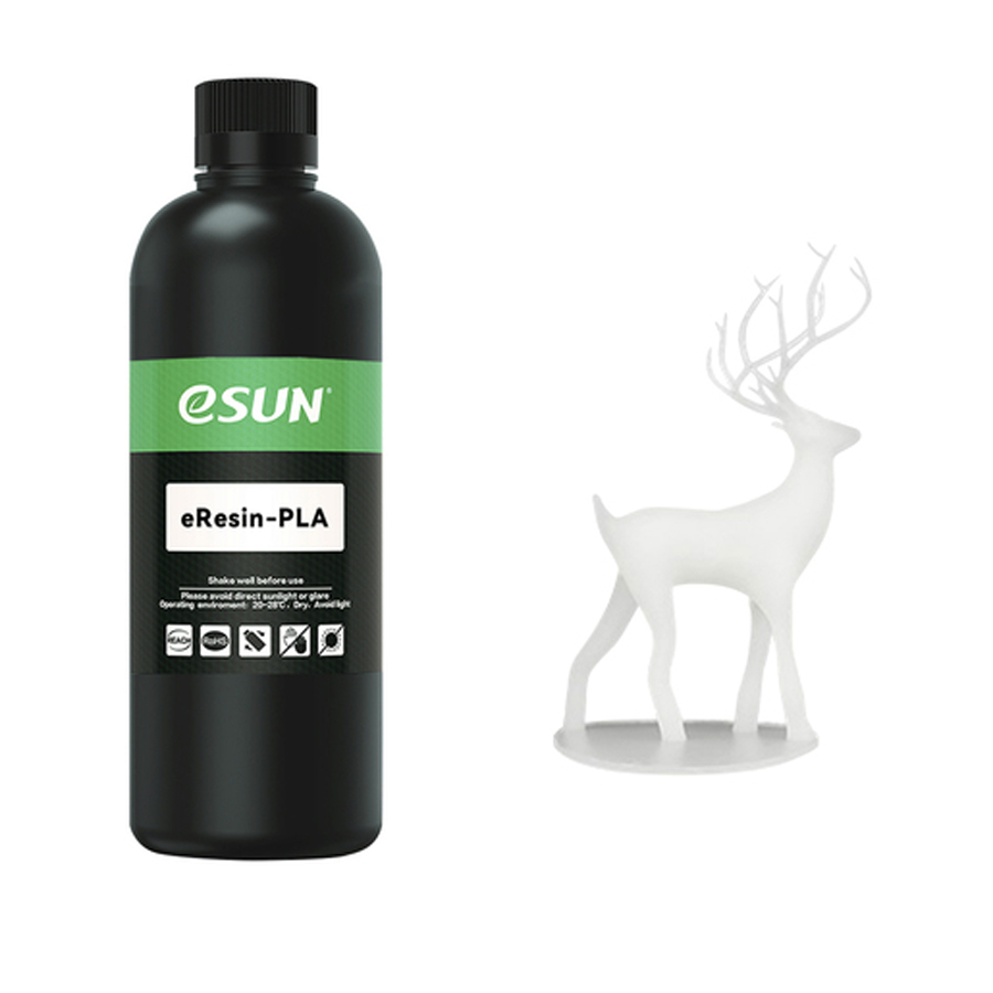 eSUN Clear 1kg Pla Resin for Photon Resin 3D Printers 