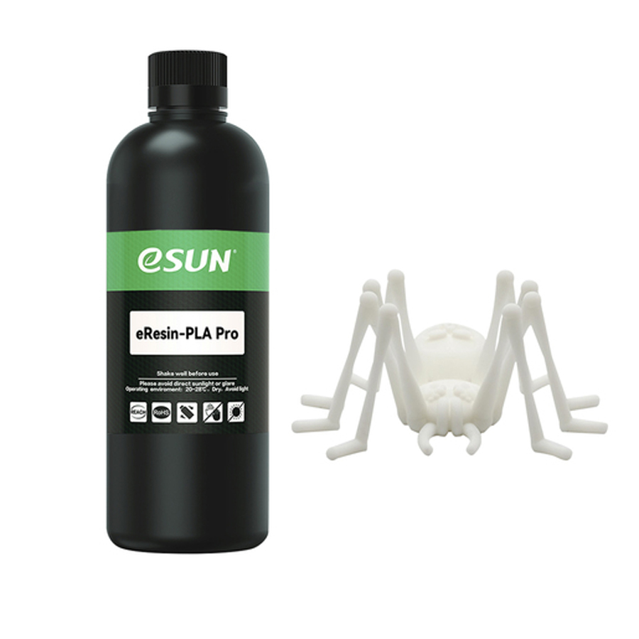 eSUN White 1kg Pla Pro Resin for Photon Resin 3D Printers 