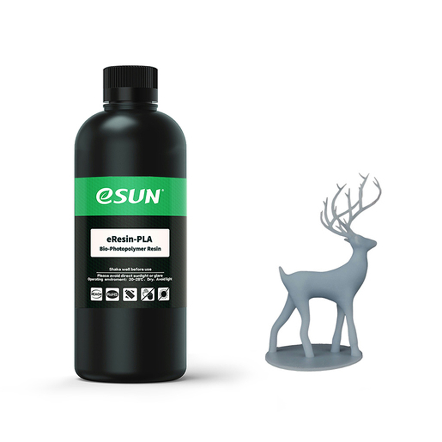 eSUN Grey 500g PLA Resin for Resin 3D Printers 