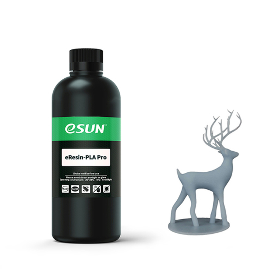 eSUN Grey 500g PLA Pro Resin for Resin 3D Printers 