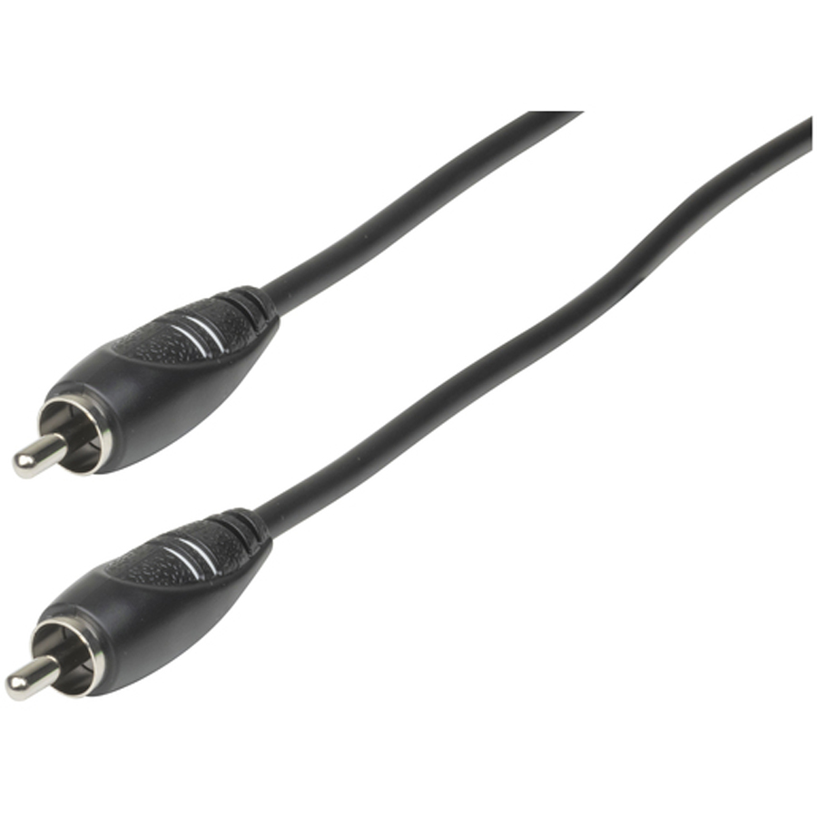 RCA Plug to RCA Plug Audio Cable - 1.5m 