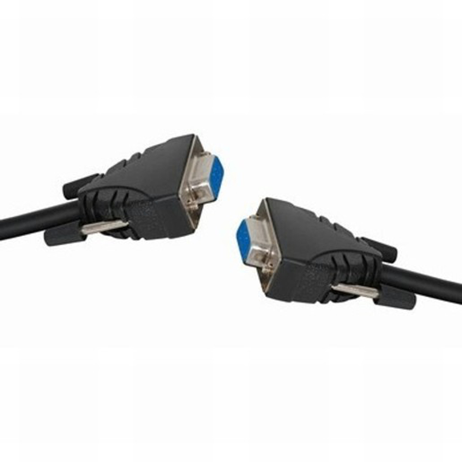 DB9 Female to DB9 Female Null Modem Cable 