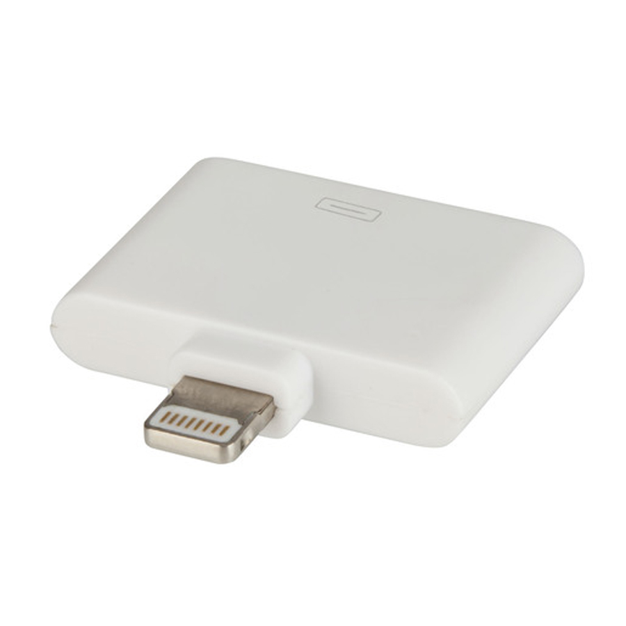 Lightning&trade; Plug to 30-Pin Apple Socket Adaptor 