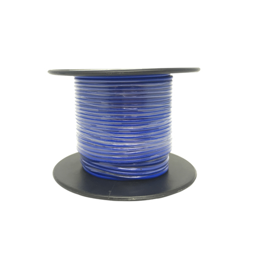 Blue Light Duty Hook-up Wire - 25m 