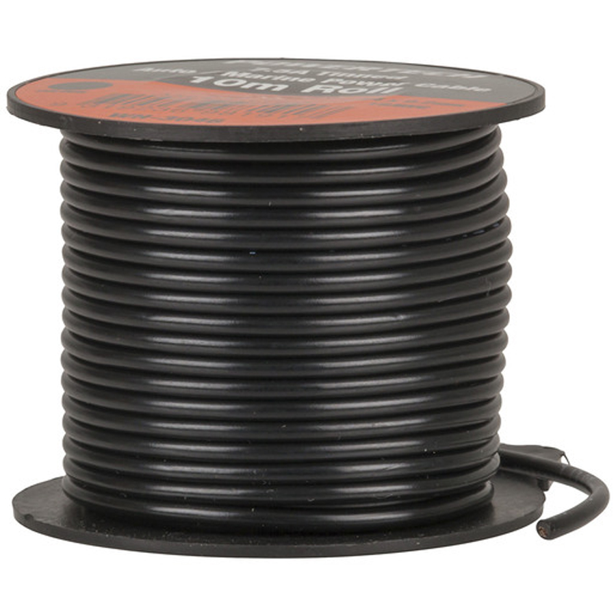 Black Heavy Duty 7.5A General Purpose Cable Handy Pack 