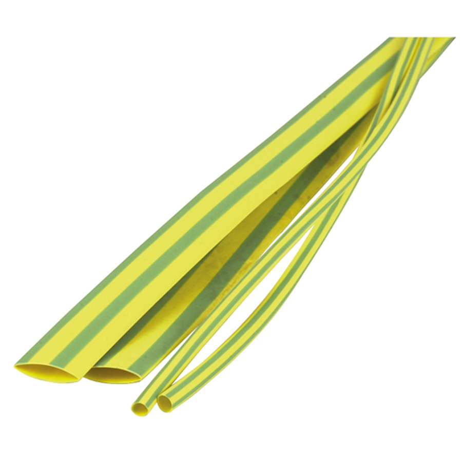 3mm GreenYellow Heatshrink Tubing 