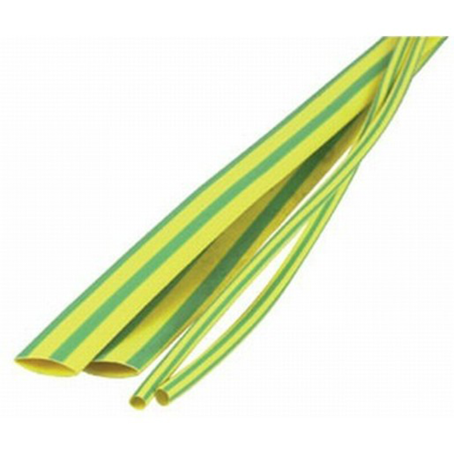 10mm GreenYellow Heatshrink Tubing 