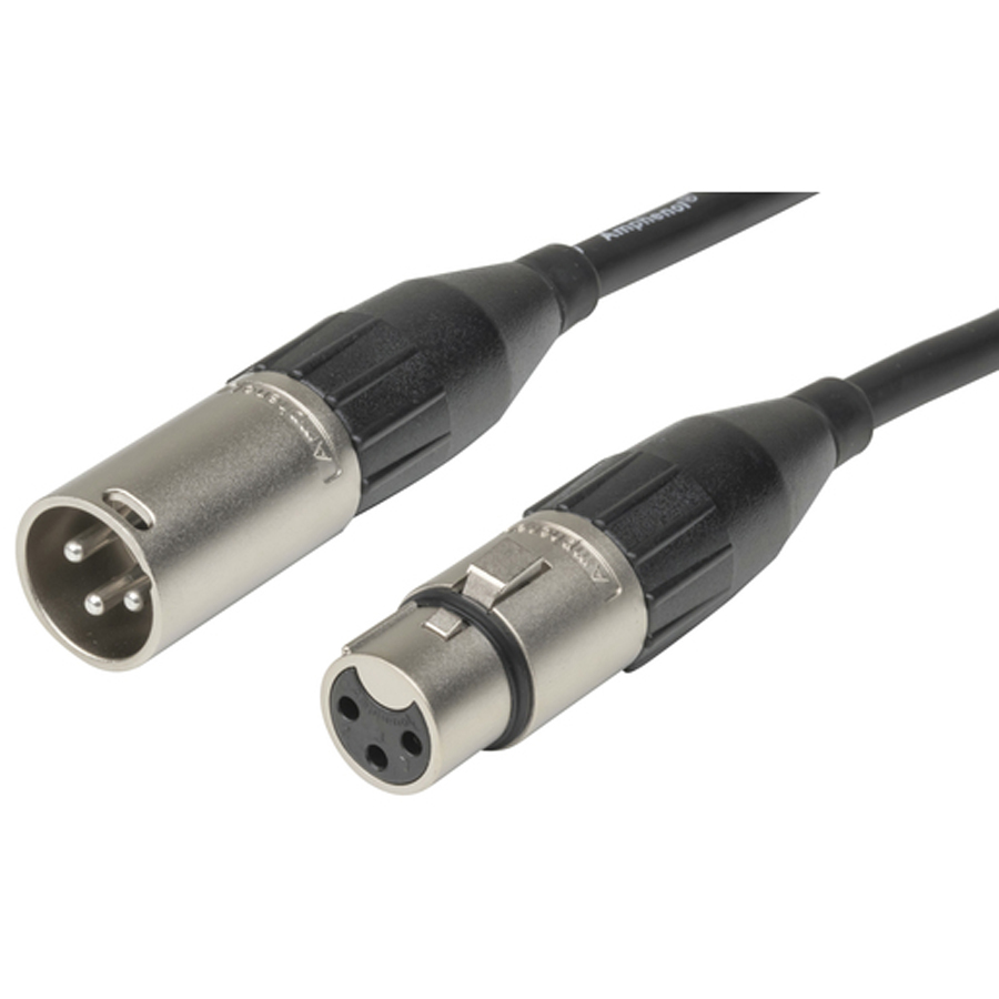 Amphenol Balanced Microphone Cable - 6 Metre 