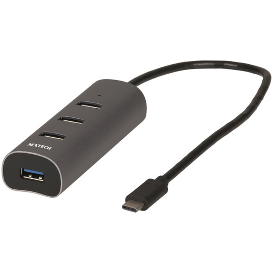 USB 3.0 Type C 4 Port Hub 