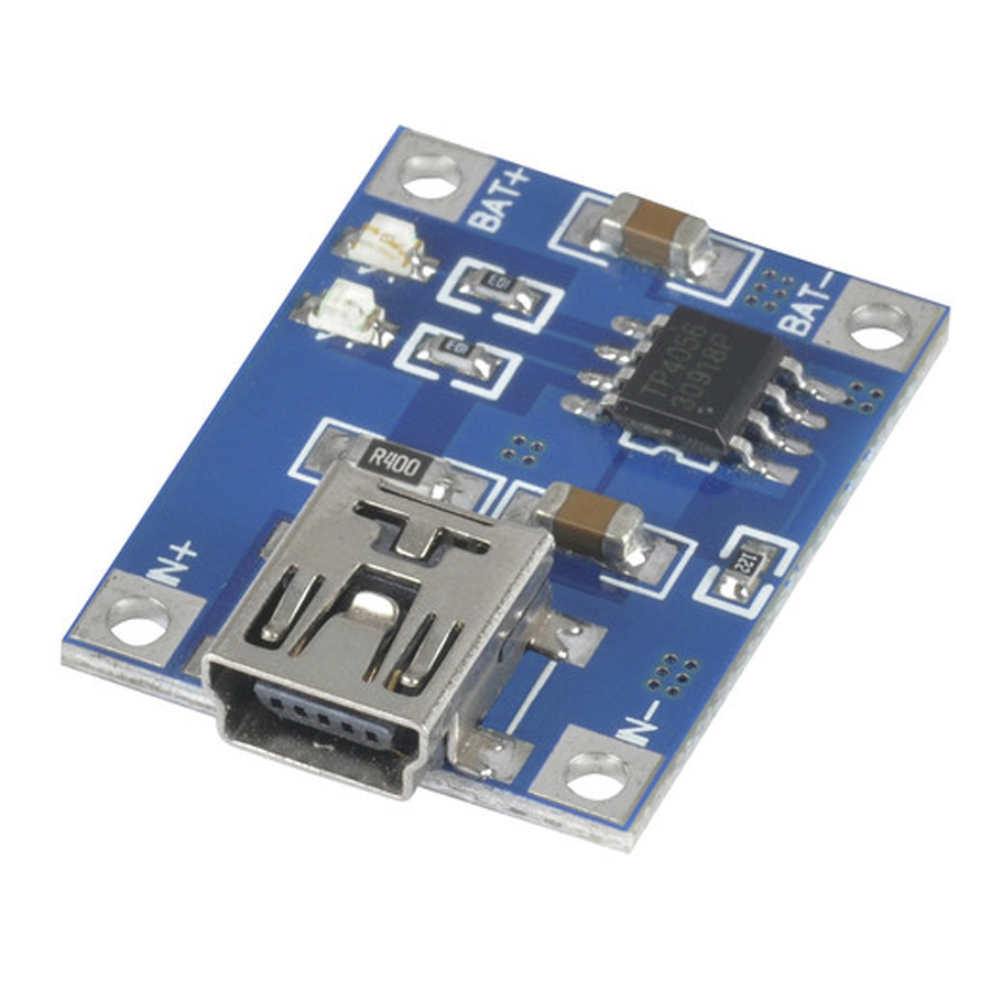 Arduino Compatible Lithium Battery USB Charger Module 