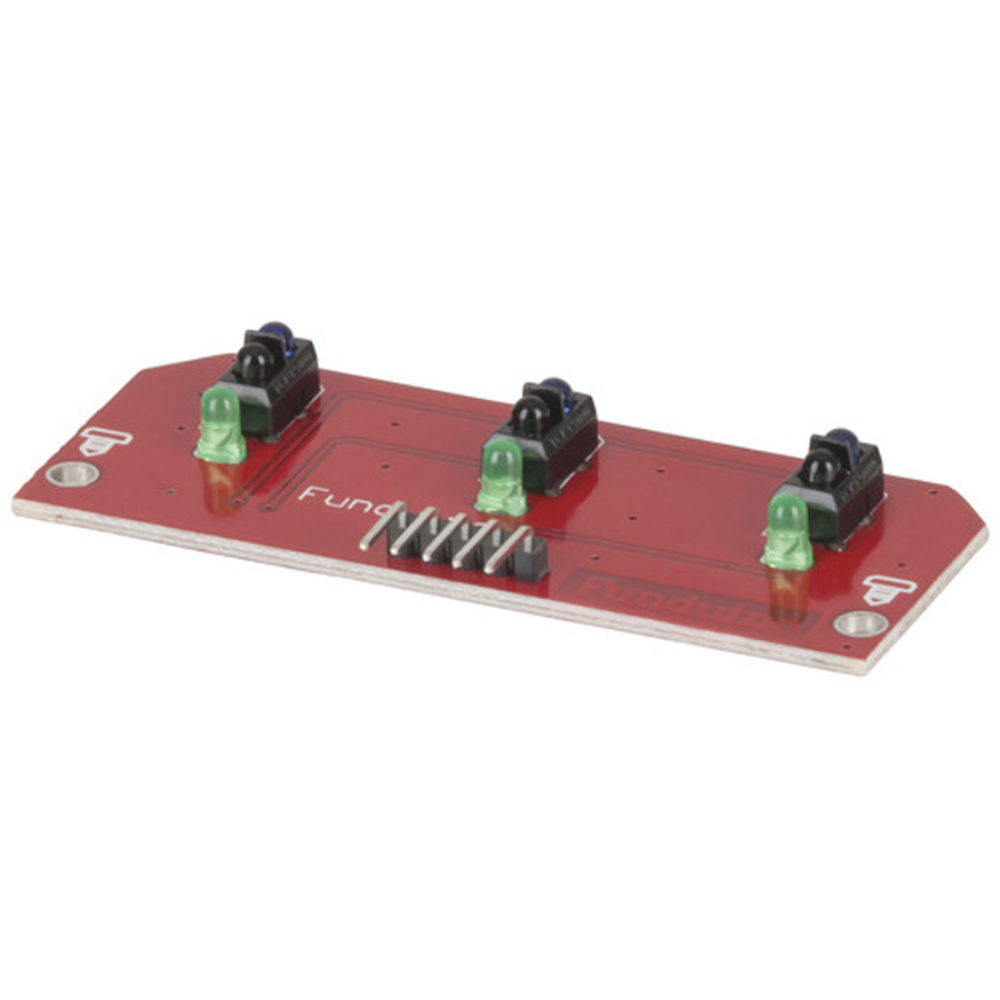 Arduino Compatible Triple Reflectance Sensor Module 
