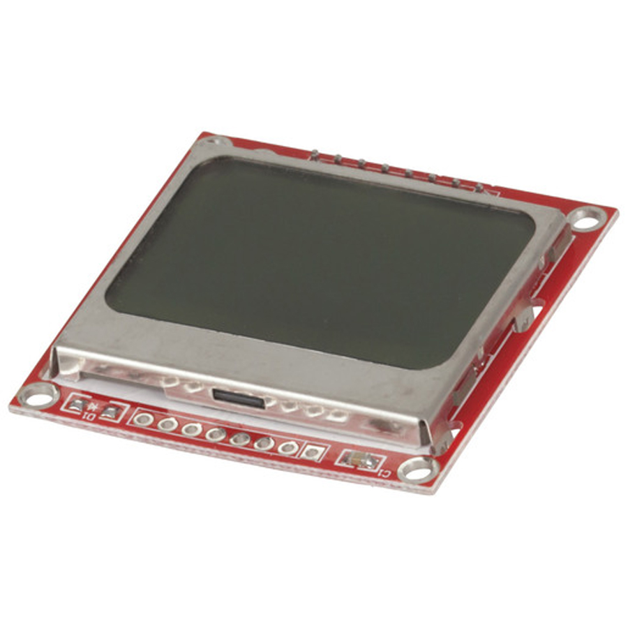 Arduino Compatible 84x48 Dot Matrix LCD Display Module 
