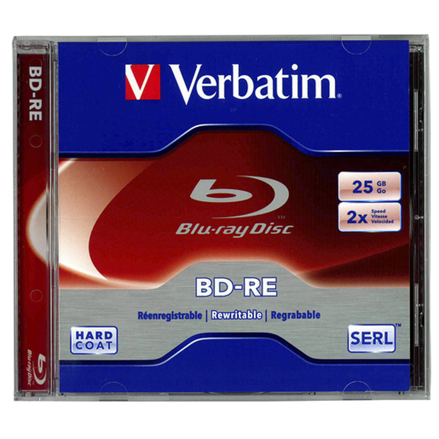 Verbatim Blu-Ray Disc 25GB Single 2x Rewriteable 