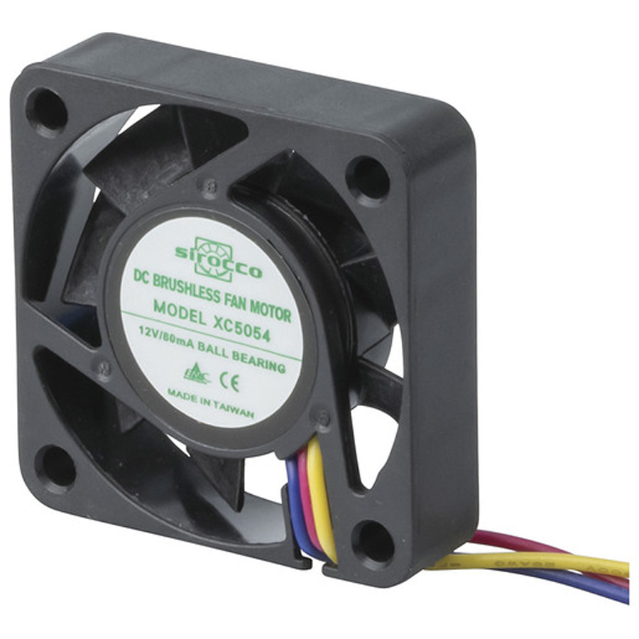 40mm 3 Wire 12V DC Ball Bearing Fan 