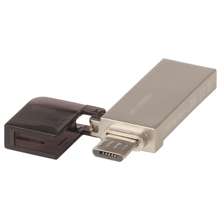 OTG USB Micro USB Card Reader Suits Android Devices 