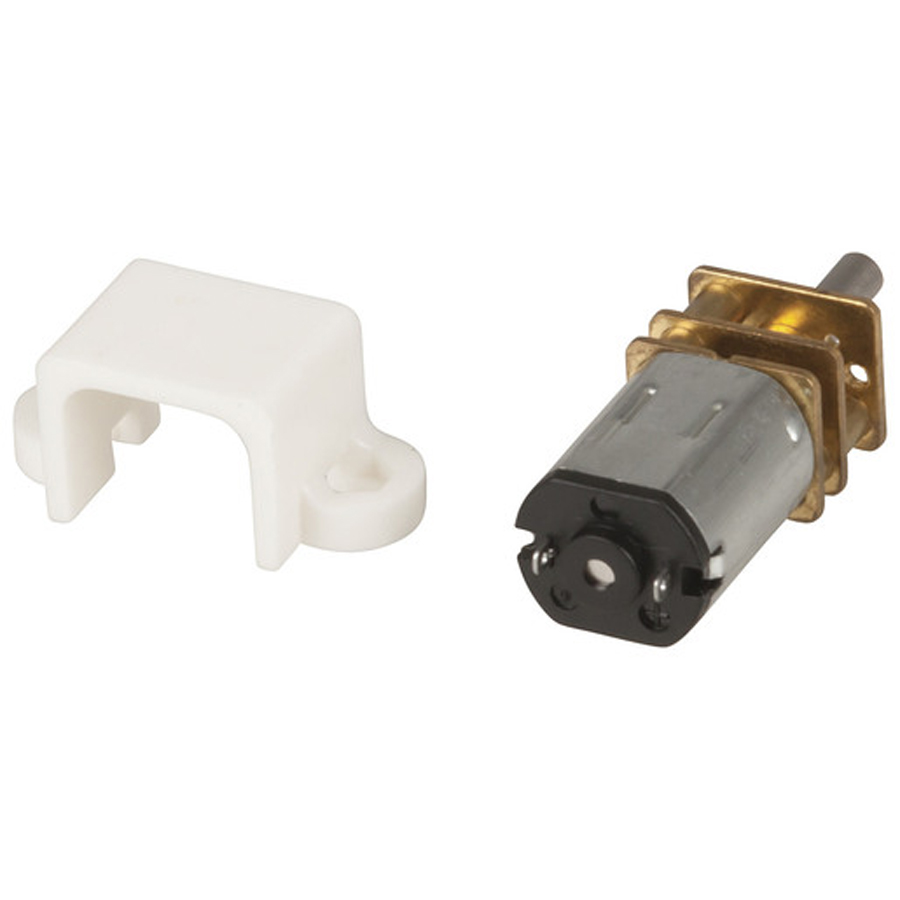 Duinotech 6V Micro Motor with Mounting Brackets 