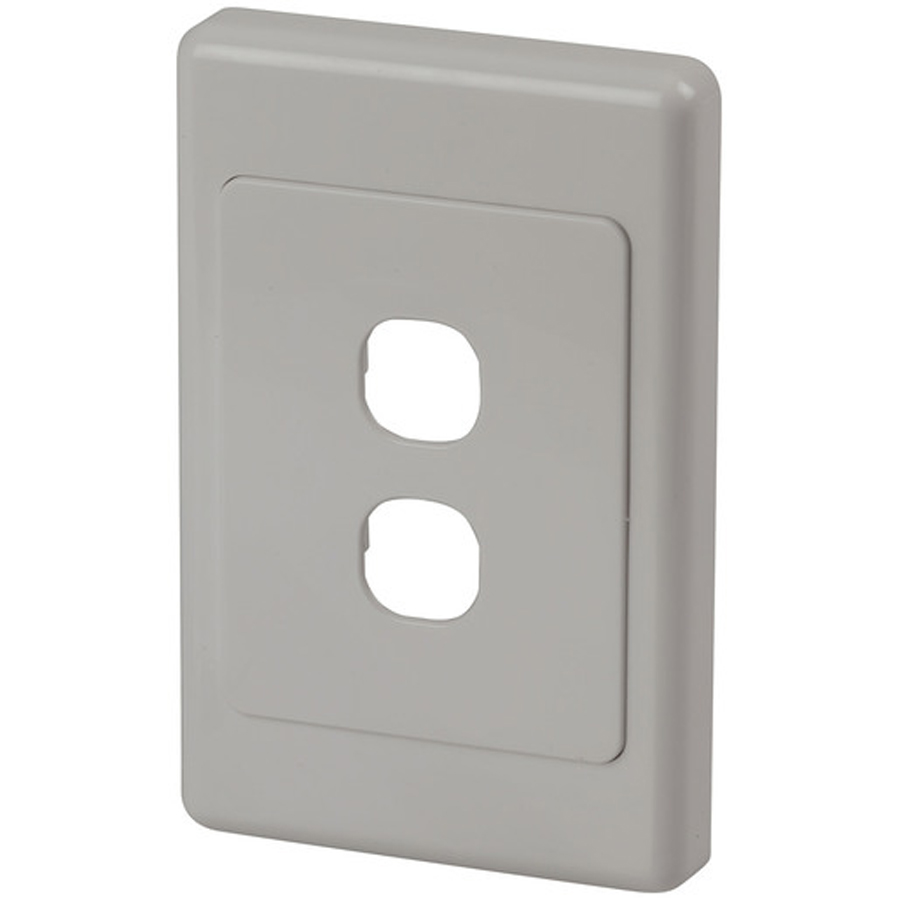 Double Mechanism AUNZ GPO Wall Plate 