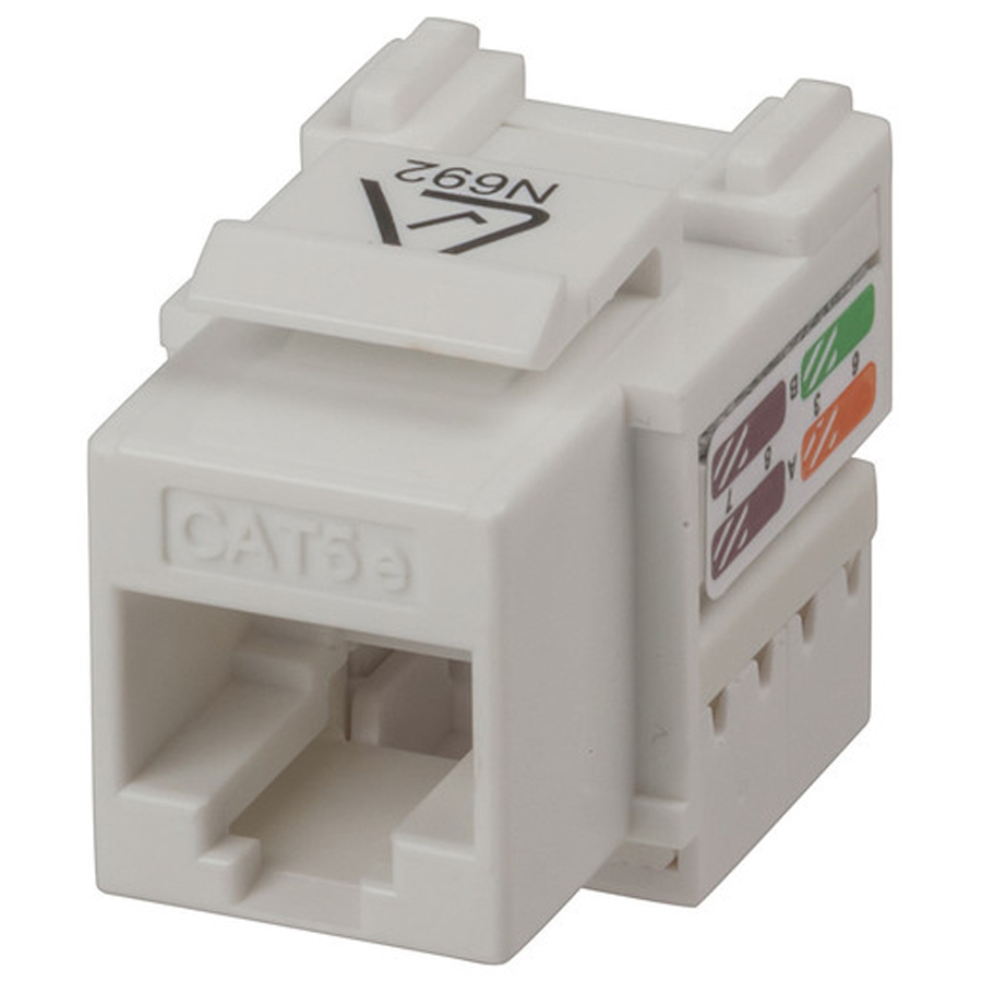 Punch-down RJ45 Cat5e Wall Plate Socket 