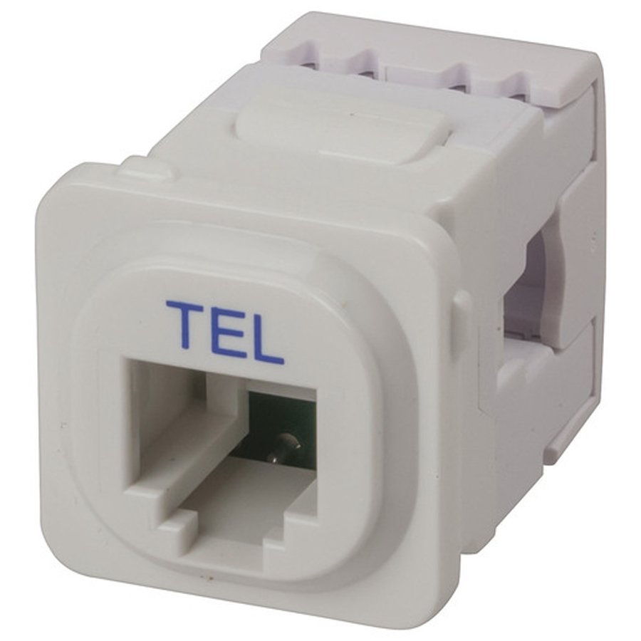 IDC RJ12 Telephone Wall Plate Socket 