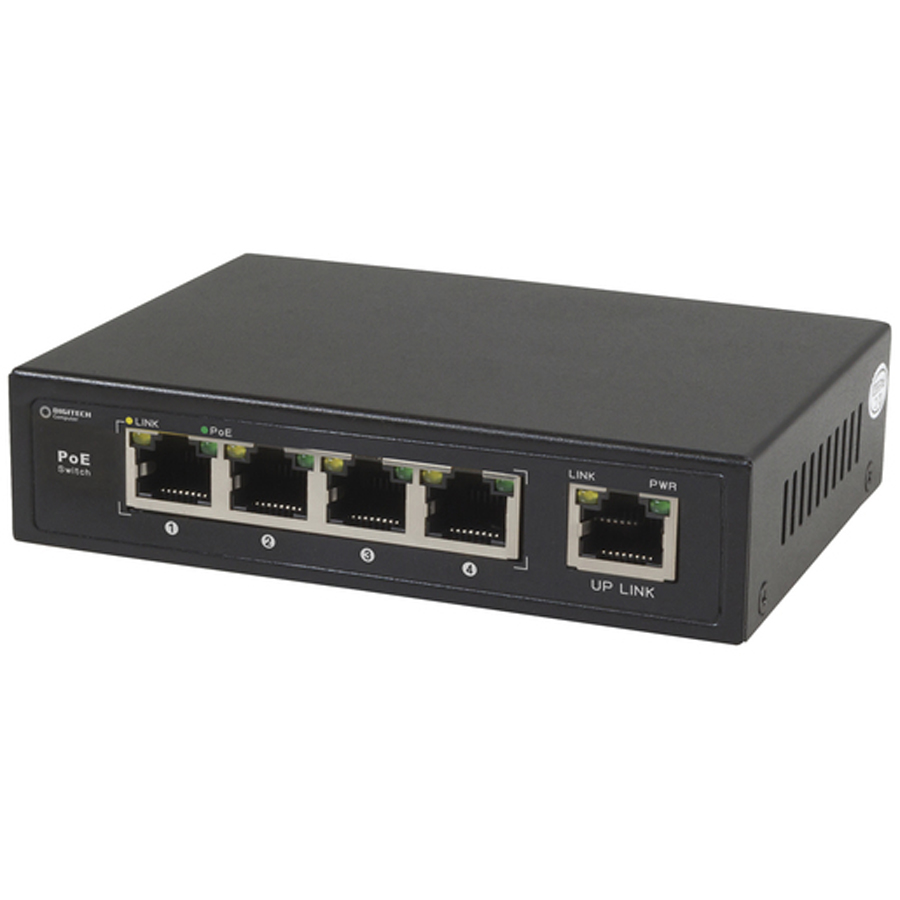 5-Port 10100 PoE Network Switch 