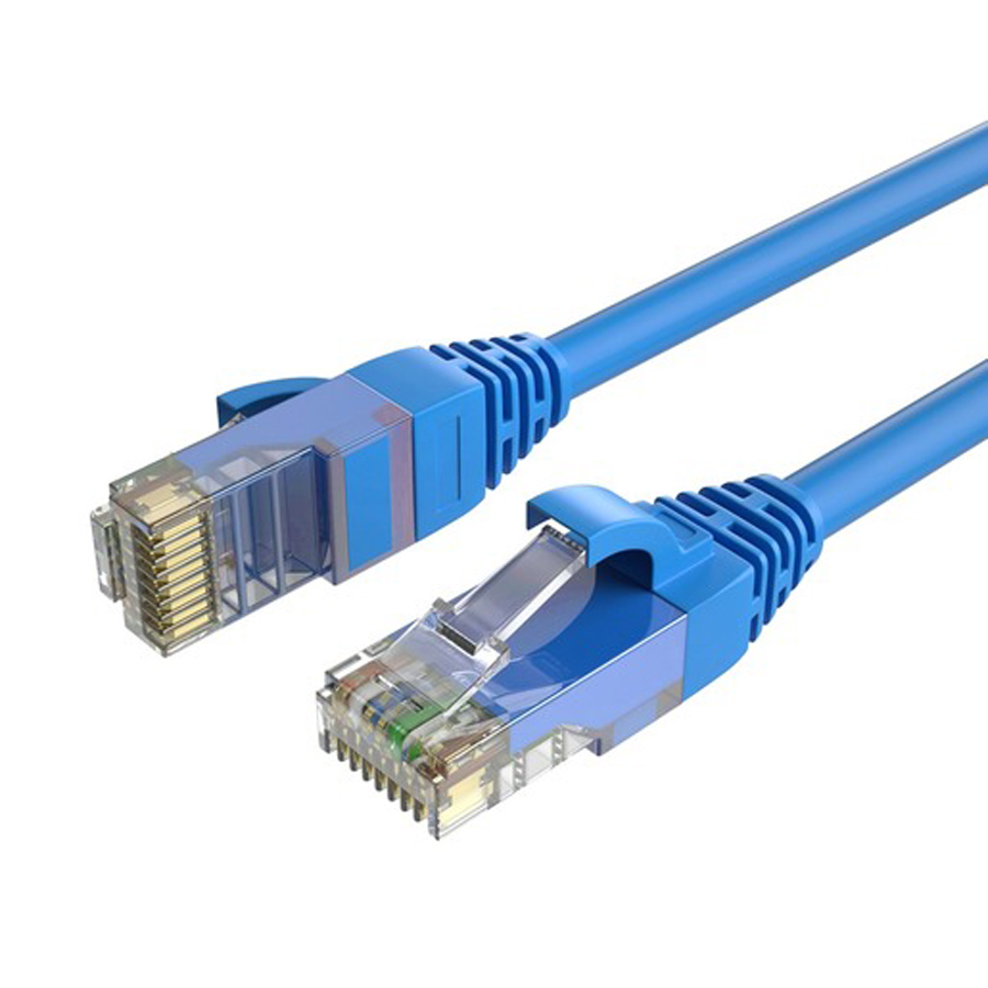 1m Cat 5E Patch Cable - Blue 