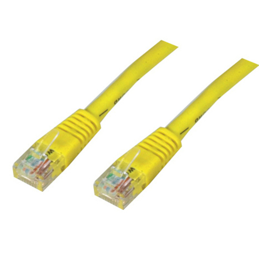 Cat 5e Patch Cable 1m Yellow 