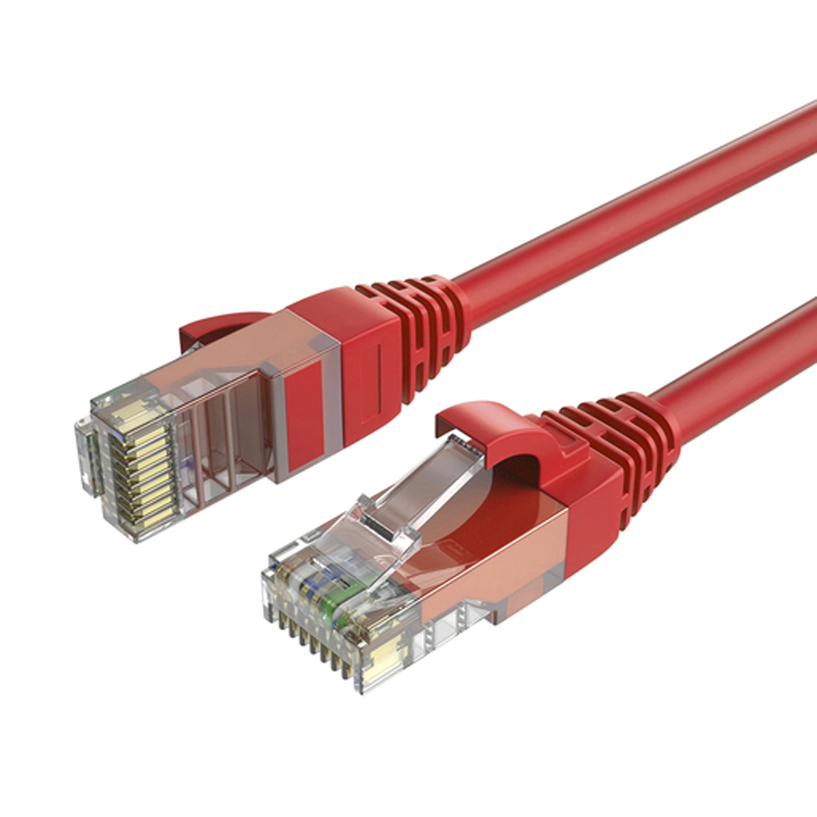 Cat 6a Patch Cable 5m Red 