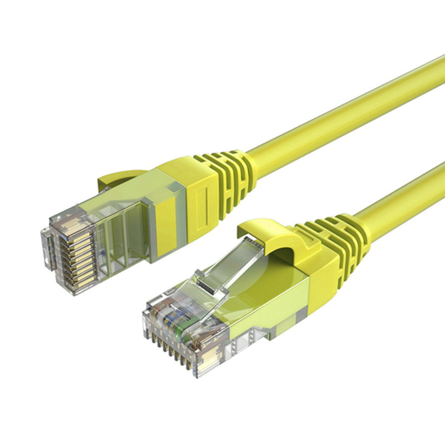 Cat 6a Patch Cable 5m Yellow 