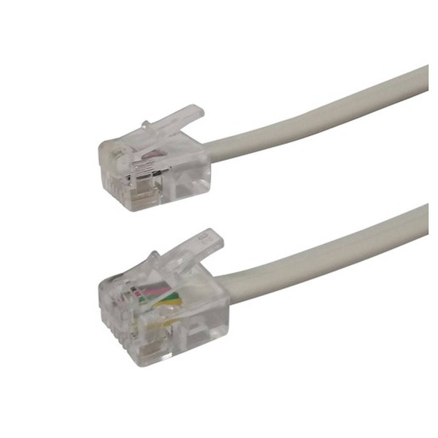 1m RJ12 6P4C Extension Cable 