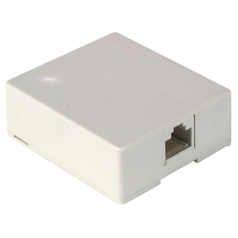 RJ45 Side Entry Surface Mount 8P8C 