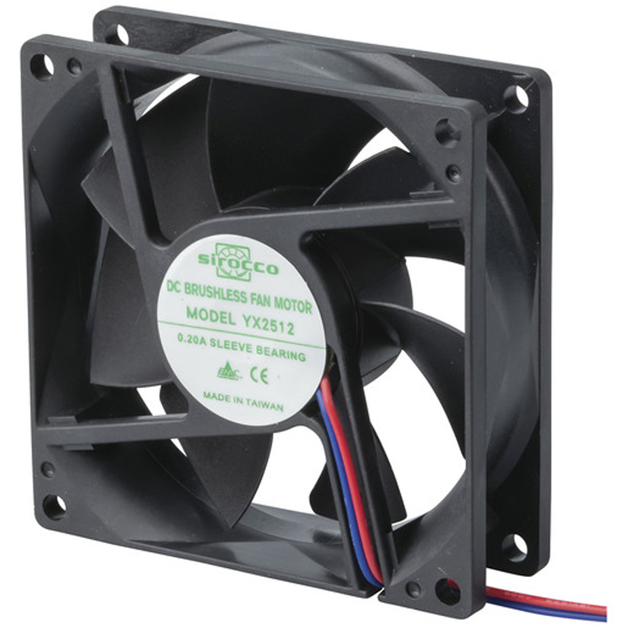 80mm 12V DC Fan 