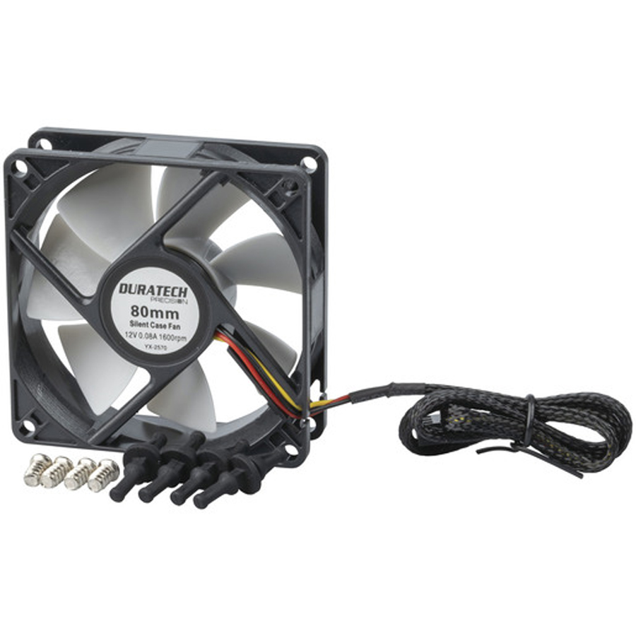 80mm Silent Hydrodynamic Bearing Case Fan 