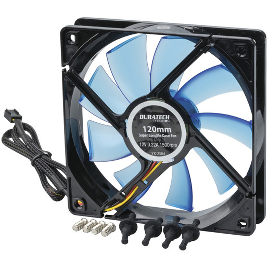 120mm Super Long-Life Low-Noise MagLev Bearing Case Fan 