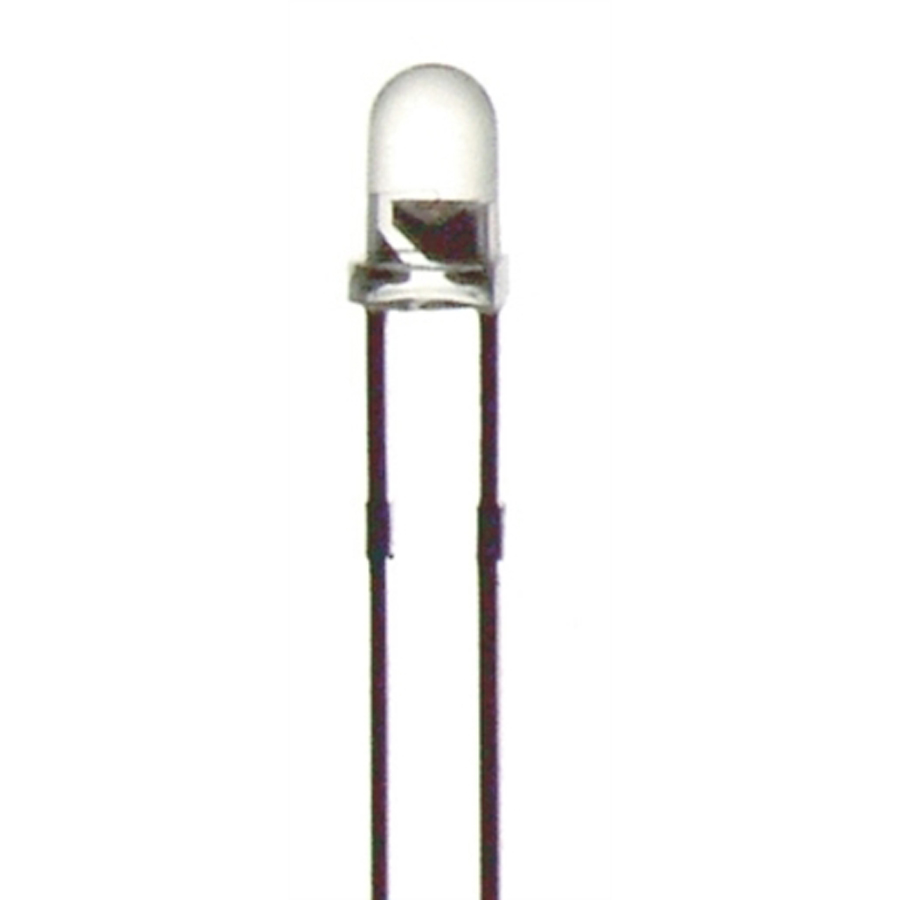 Tricolour RGB 5mm LED Colour Cycling 2000-5000mcd Round Clear 
