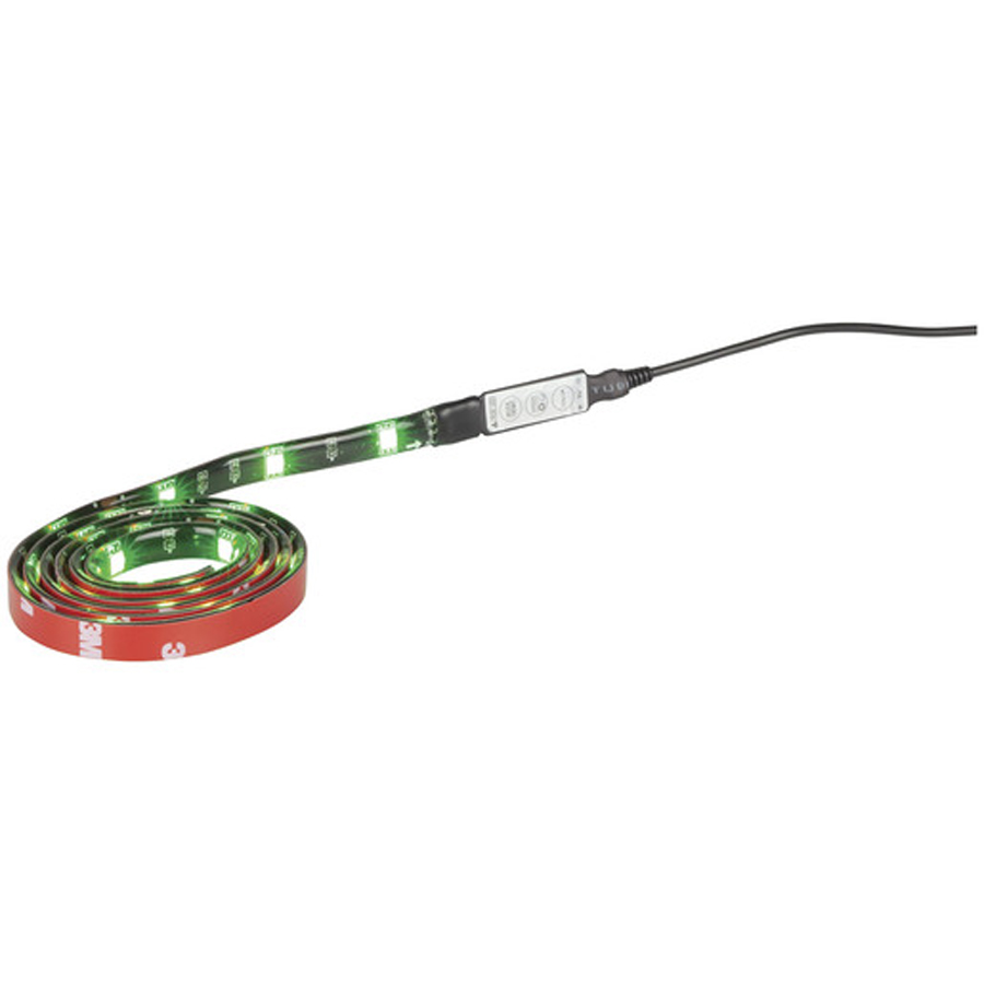 USB Powered Trimmable RGB LED Strip Light 1m 
