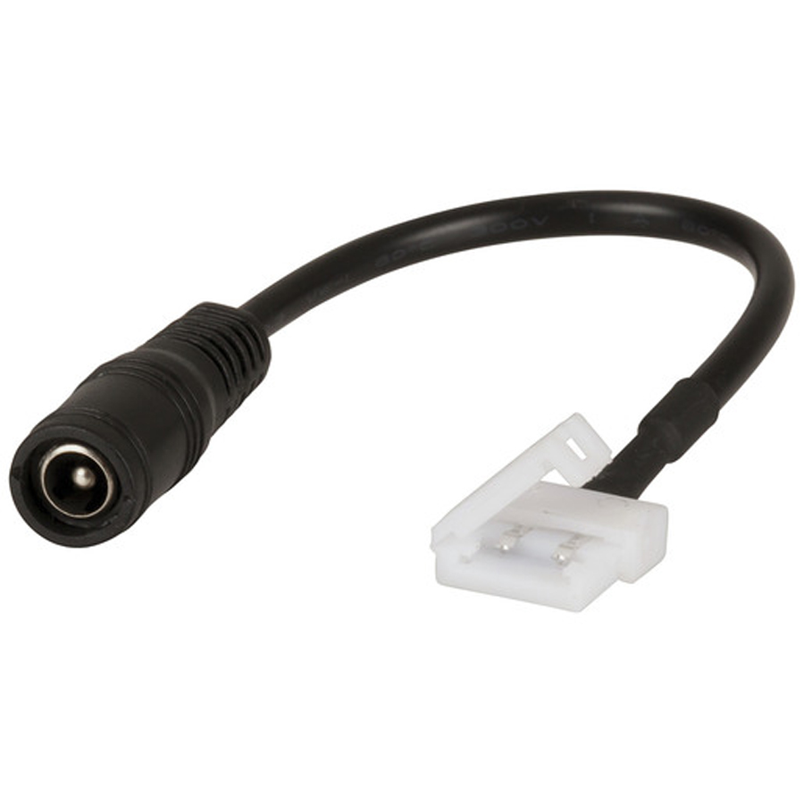 2 Pin LED Strip Connector to 2.1mm DC Socket 