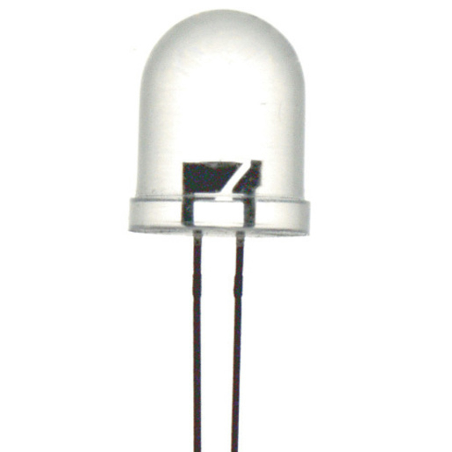 LED 5mm Red Waterclear 35000mcd 